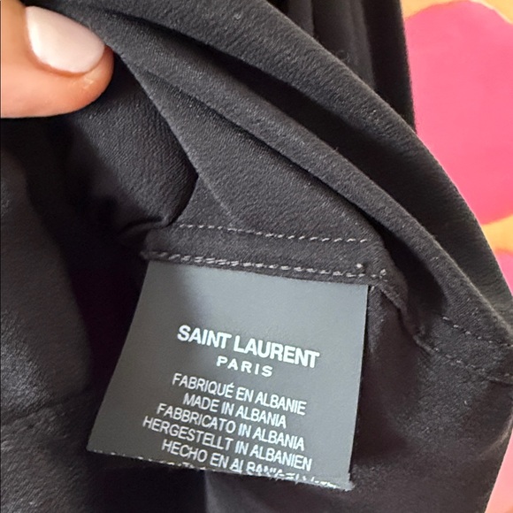 ❤️Saint Laurent Satin button down shirt - Picture 5 of 6